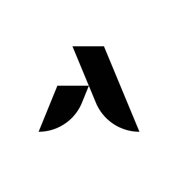 A Logo style shape vector art illustration