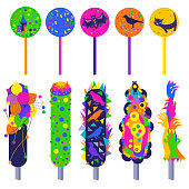 istock Lollipops and Popsicles for Halloween 1050160424