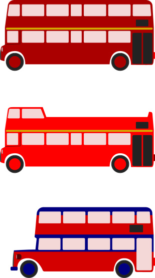 London bus set.