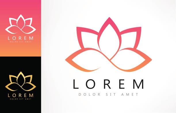 Lotus Lotus  vector massage stock illustrations