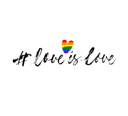 Download Love Is Love Lgbt Pride Slogan Against Homosexual ...