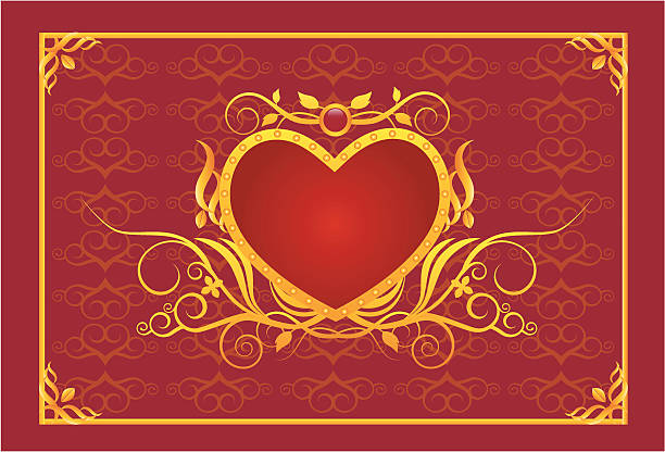 Love theme element vector art illustration