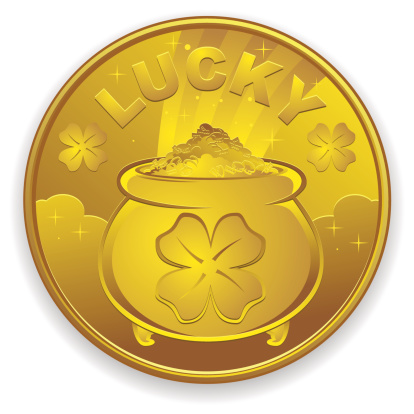 Lucky Gold Coin