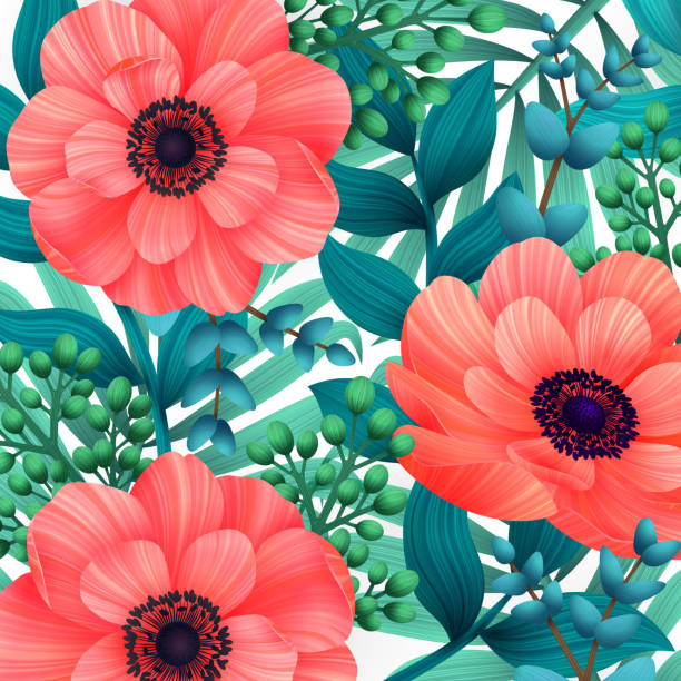 210 Flower Screensaver Illustrations Clip Art Istock