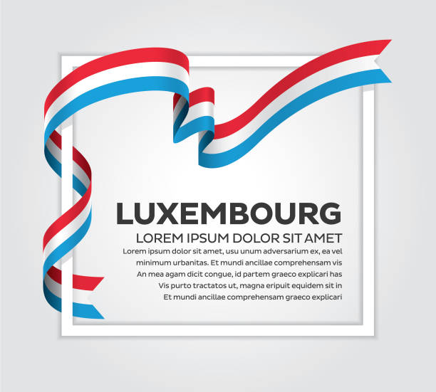 Luxembourg flag background Luxembourg, country, flag, vector, icon royalty free commercial use drawing stock illustrations
