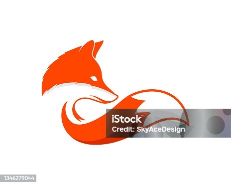 istock Luxury fox with orange and white colors 1346279044