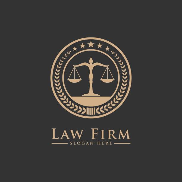 Luxury Template Sign/Symbols in Vector for Law Firm,Law Office, Lawyer services, Luxury vintage crest design, Vector illustration Luxury Template Sign/Symbols in Vector for Law Firm,Law Office, Lawyer services, Luxury vintage crest design, Vector illustration lawyer stock illustrations