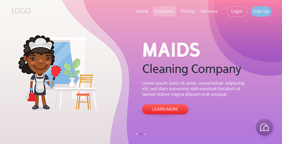 Maids Website Template