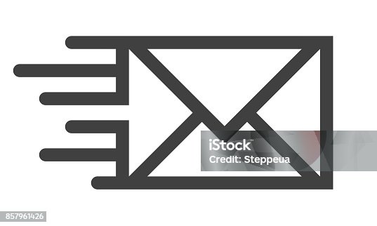 istock Mail line icon 857961426