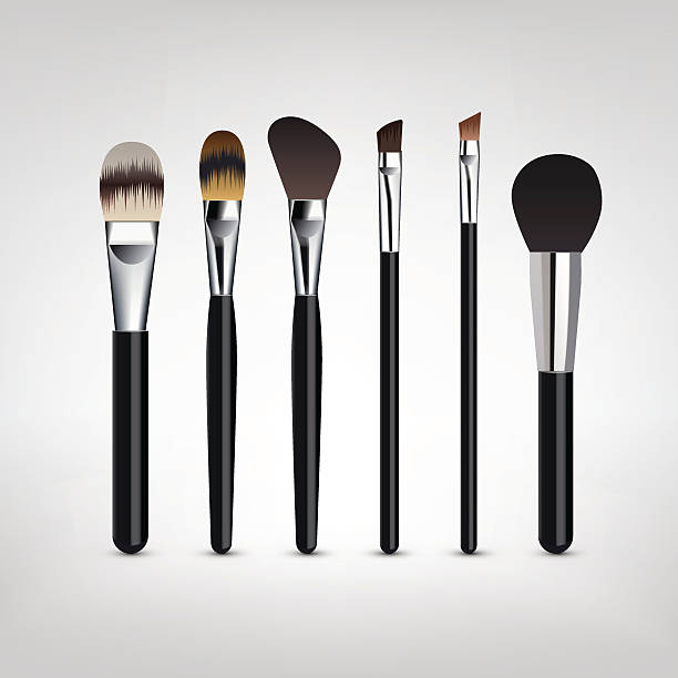 Makeup brush vector
