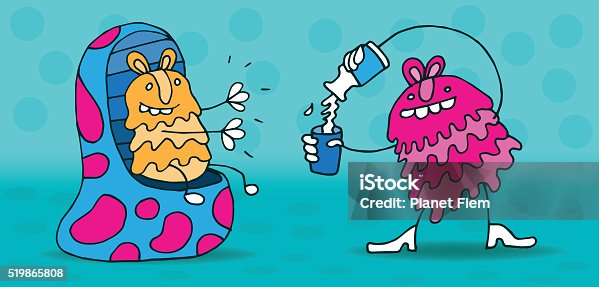 istock Mamma pouring baby’s drink 519865808