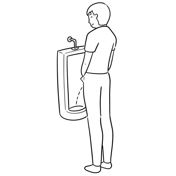 69 Drawing Of Pissing Man Illustrations & Clip Art - iStock