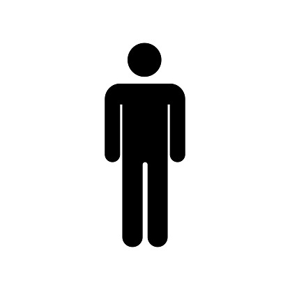 Download Man Silhouette Icon Vector Icon Simple Element ...