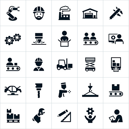 Manufacturing Icons