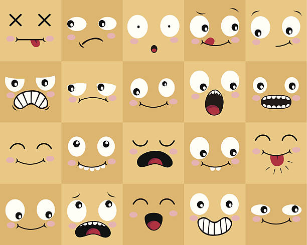 free clip art cartoon facial expressions - photo #18
