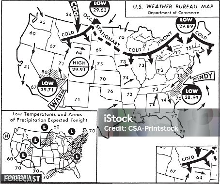 istock Map of the United States 1328152814