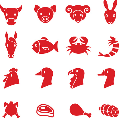 Meat icons