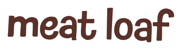 Meat Loaf Meat Loaf meatloaf stock illustrations