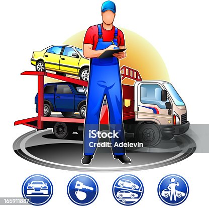istock Mechanic in service station 165911887