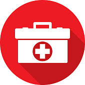 istock Med Kit Icon Silhouette 923170288