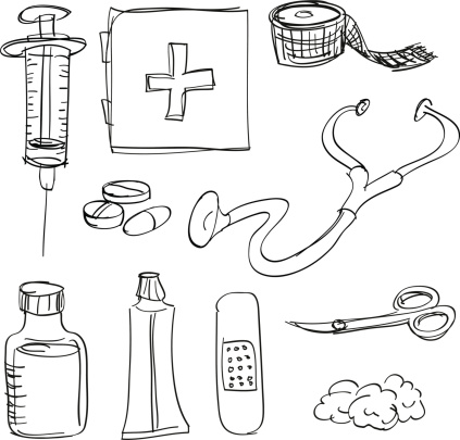 Medical tools collection