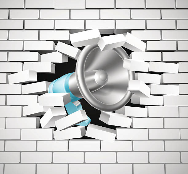 Break Through Wall Illustrations Royalty Free Vector  Break Through Wall Illustrations Royalty Free Vector