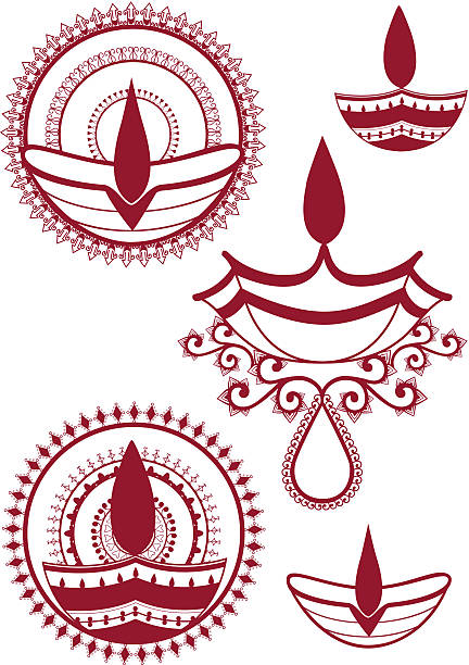 Diwali Lamp Illustrations, Royalty-Free Vector Graphics & Clip Art - iStock