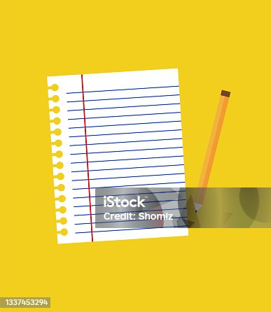istock Memo vector icon. Isolated Pencil And Paper 1337453294