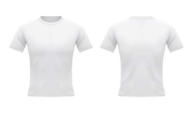 White T Shirt Back Illustrations, Royalty-Free Vector Graphics & Clip ...