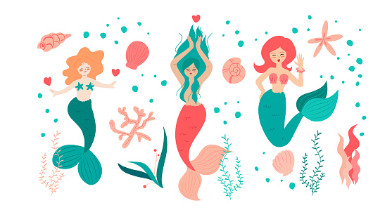Mermaid set