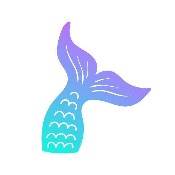 Free Free Mermaid Tail Outline Svg SVG PNG EPS DXF File