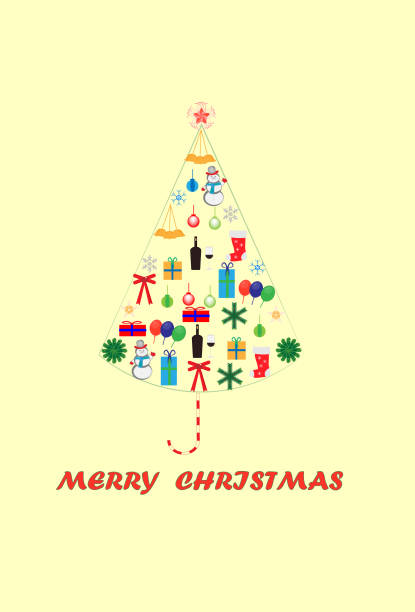 wesołych świąt bożego narodzenia - mitrovic stock illustrations