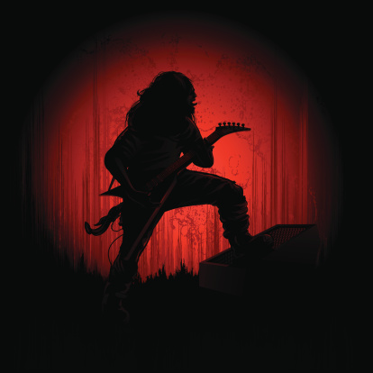 Metal Guitarist in the Spotlight