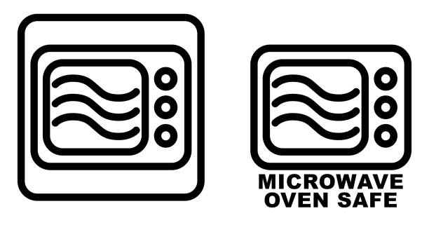 Microwave Safe Icon Illustrations, Royalty-Free Vector Graphics & Clip