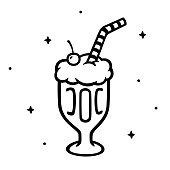istock Milkshake Doodle 5 1402533022