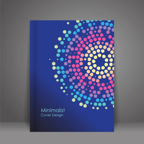 Minimalist cover design  covering stock illustrations