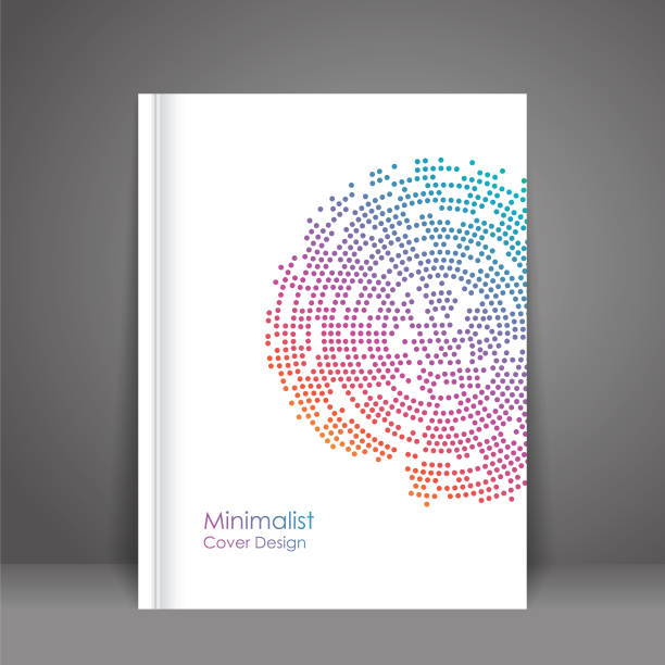 Minimalist cover design  covering stock illustrations
