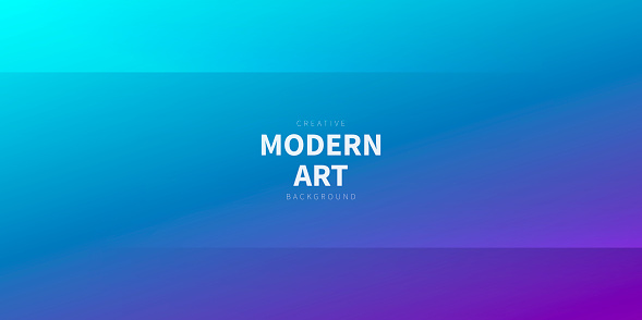 Modern abstract background - Blue gradient