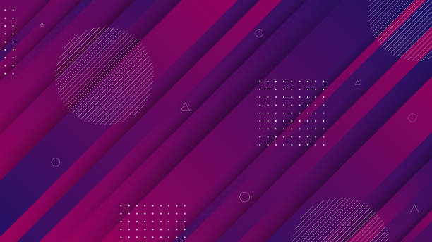 Modern abstract graphic elements. Abstract gradient banners with flowing liquid shapes and diagonal lines. Templates for landing page design or website background. Modern abstract graphic elements. Abstract gradient banners with flowing liquid shapes and diagonal lines. Templates for landing page designs or website backgrounds. This design is a minimalist look and is very simple. purple background stock illustrations
