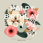 istock modern birthday floral card 475926542