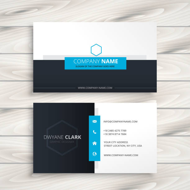 modern business card design vector design illustration modern business card design vector design illustration business cards and stationery stock illustrations