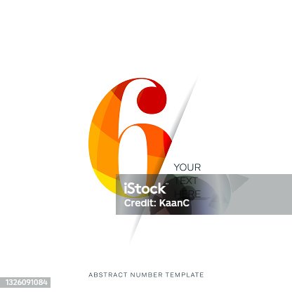 istock Modern colorful number template isolated, anniversary icon label, day left symbol stock illustration 1326091084