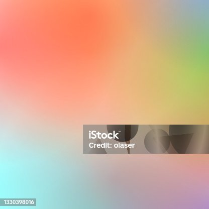 istock Modern holographic abstract background, soft color gradient 1330398016