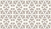 Modern islamic pattern in grayish tones inspired from tiles taken from mosque walls.