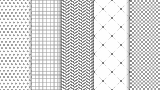Modern seamless pattern background. Abstract set for elegant design, fashion universal background
