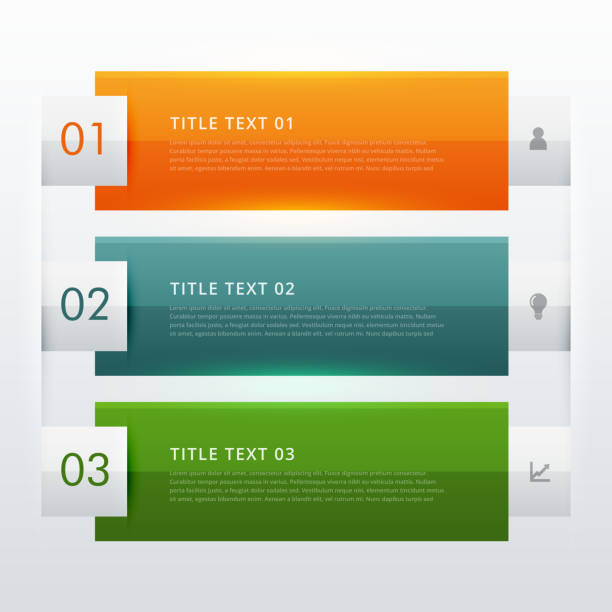 modern three steps infographic template design for business...