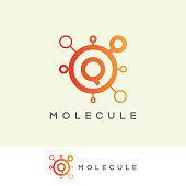 icon template with molecule element
