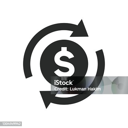 istock money turnover icon vector illustration 1304149942