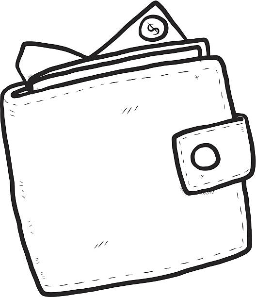 Cartoon Of Leather Wallet Illustrations, Royalty-Free Vector Graphics & Clip Art - iStock