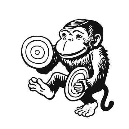 Monkey Clanging Cymbals
